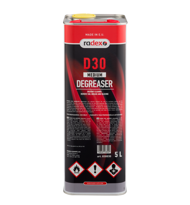 DEGREASER D30 MEDIUM 5 L