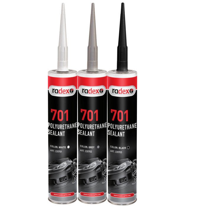 POLYURETHANE SEALANT RADEX 701 GREY