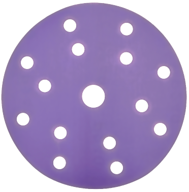 PURPLE CERAMIC ABRASIVE DISCS P180 100pcs/box